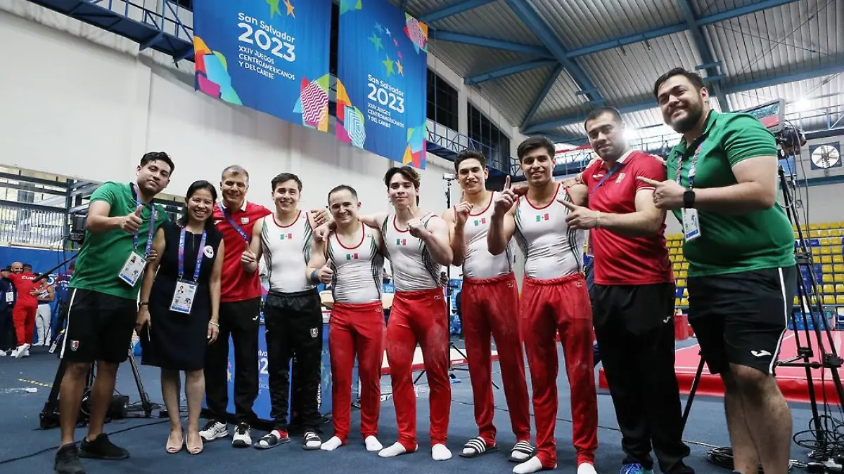 Mexico gana oro gimnasia artistica masculino_ Juegos Centroamericanos